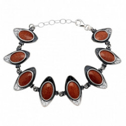 Bransoletka srebrna z...