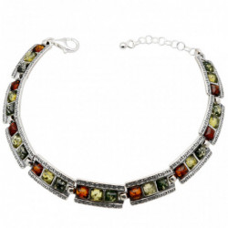 Bransoletka z bursztynem...