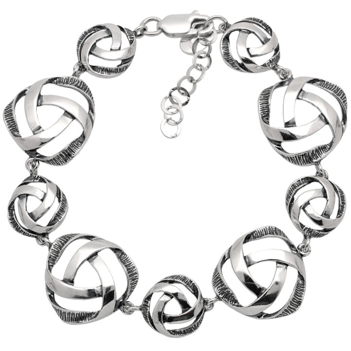 Bransoletka srebrna 18-21cm srebro 925