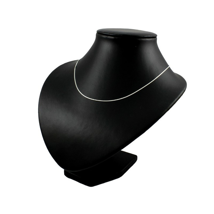 Łańcuszek srebrny pancerka 55cm 1mm 925