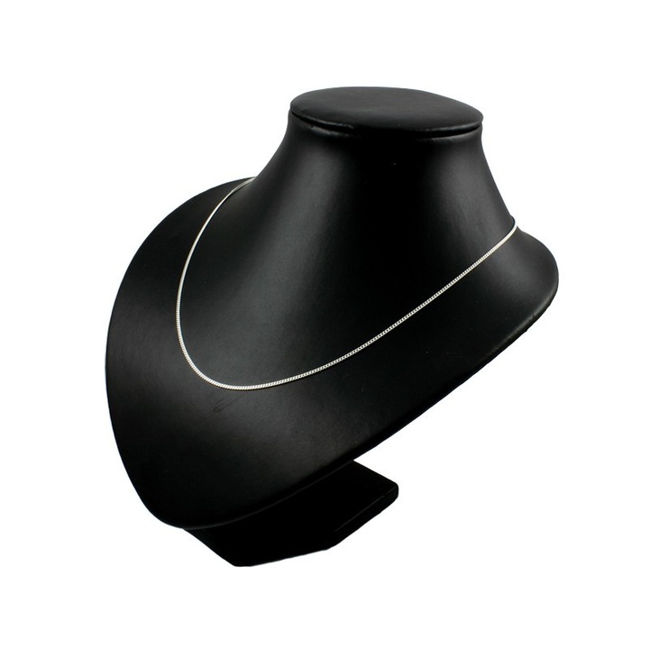 Łańcuszek srebrny pancerka 50cm 1.4mm 925