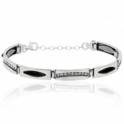 Bransoletka srebrna 19-22cm...