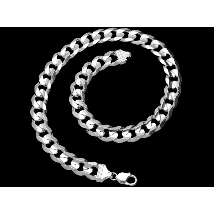 Łańcuszek srebrny pancerka 60cm 14.6mm 925
