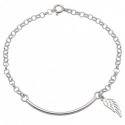 Bransoletka srebrna 19cm...