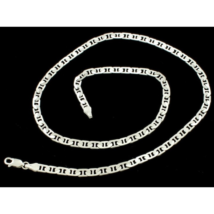 Łańcuszek srebrny żyletka 60cm 4.7mm 925