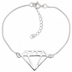 Bransoletka srebrna 17-21cm...