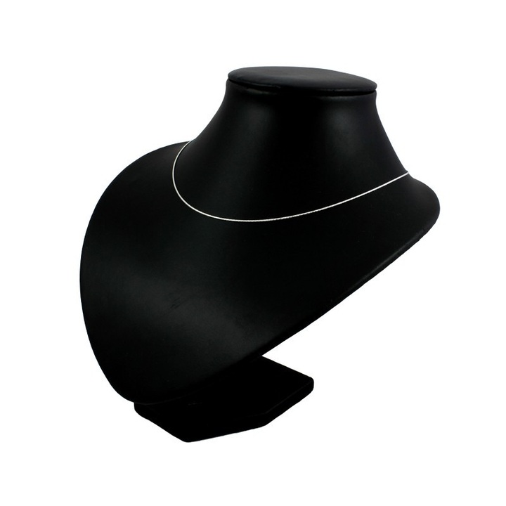 Łańcuszek srebrny DAMSKI ŻMIJKA linka diamentowana 50cm 0.9mm 925