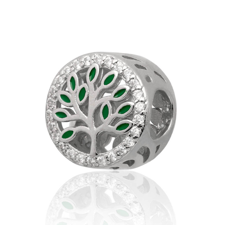 Wisiorek modułowy beads drzewko szczęścia 925