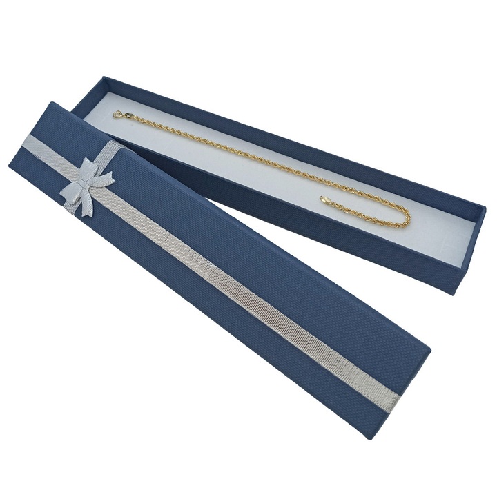 Bransoletka złota kordel 18cm 2.6mm złoto pr.585
