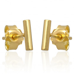 Kolczyki srebrne pozłacane...