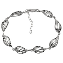 Bransoletka srebrna 18-21cm srebro 925