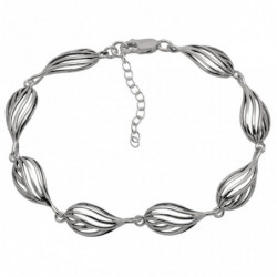 Bransoletka srebrna 18-21cm...