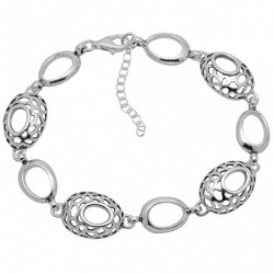 Bransoletka srebrna 20-23cm...