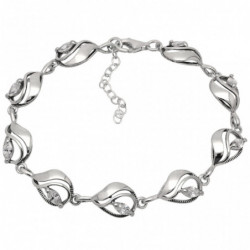 Bransoletka srebrna z...