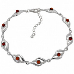 Bransoletka srebrna z...