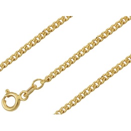 Bransoletka złota pancerka 19cm grawerowana 2.3mm