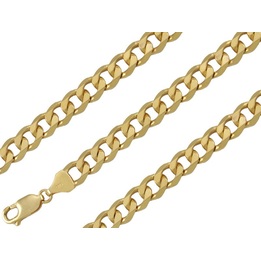 Łańcuszek złoty pancerka 50cm 7.1mm złoto pr.585