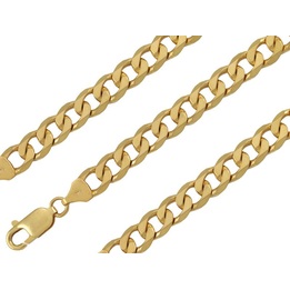 Łańcuszek złoty pancerka 50cm 7.9mm złoto pr.585