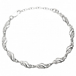 Bransoletka srebrna z...