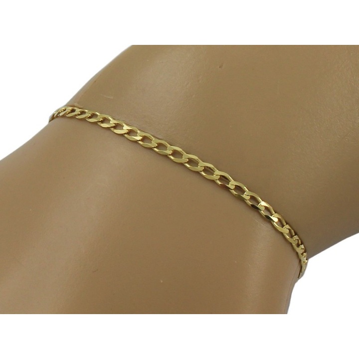 Bransoletka złota pancerka 19cm 2.3mm złoto 585