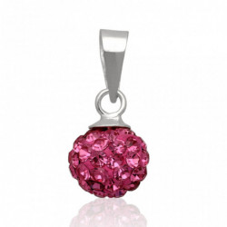 Wisiorek srebrny shamballa...