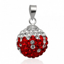 Wisiorek srebrny shamballa...