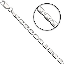 Łańcuszek srebrny z greckim wzorem 3.7mm 45cm 925