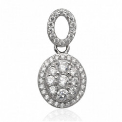 Wisiorek srebrny rodowany z...