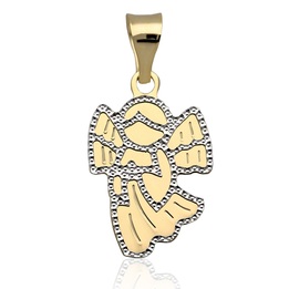 Wisiorek złoty aniołek złoto pr.585