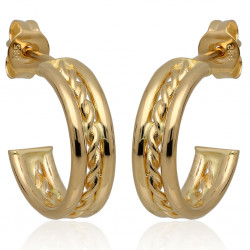 Kolczyki złote kółka...