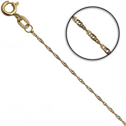 Łańcuszek złoty singapur...