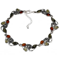 Bransoletka srebrna z...