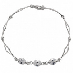 Bransoletka srebrna z...