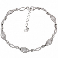 Bransoletka srebrna 17-20cm...