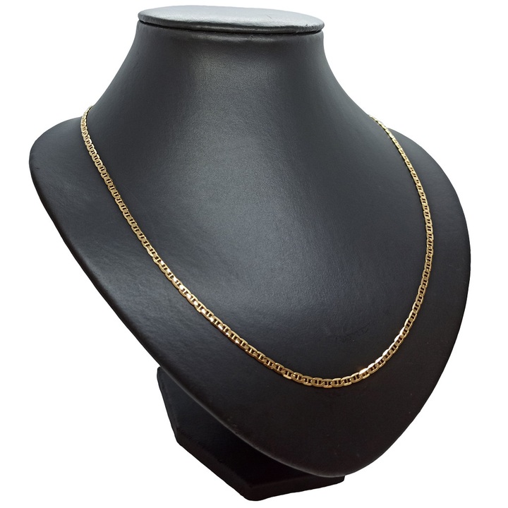 Łańcuszek złoty żyletka 50cm 3mm złoto pr.585