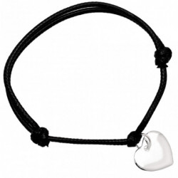 Bransoletka sznurkowa serce...