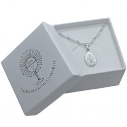 SREBRNY ZESTAW KOMUNIJNY...