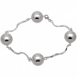 Bransoletka srebrna 22cm...