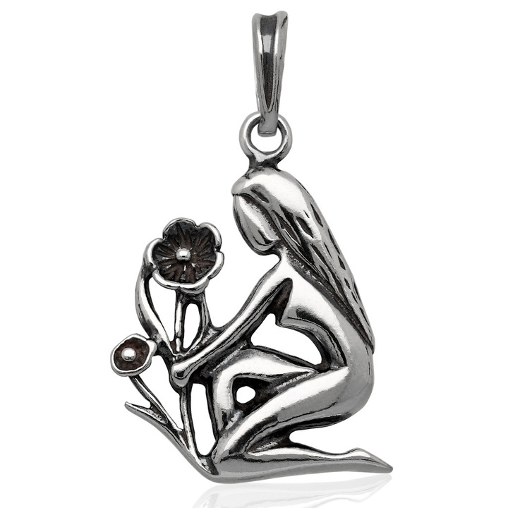 Wisiorek srebrny znak zodiaku panna pr.925