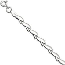 Bransoletka srebrna dmuchana 19-21cm srebro 925