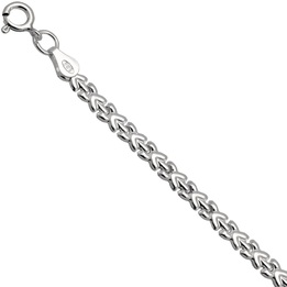 Bransoletka srebrna dmuchana 19-21cm srebro 925