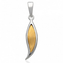 Wisiorek srebrny pozłacany...