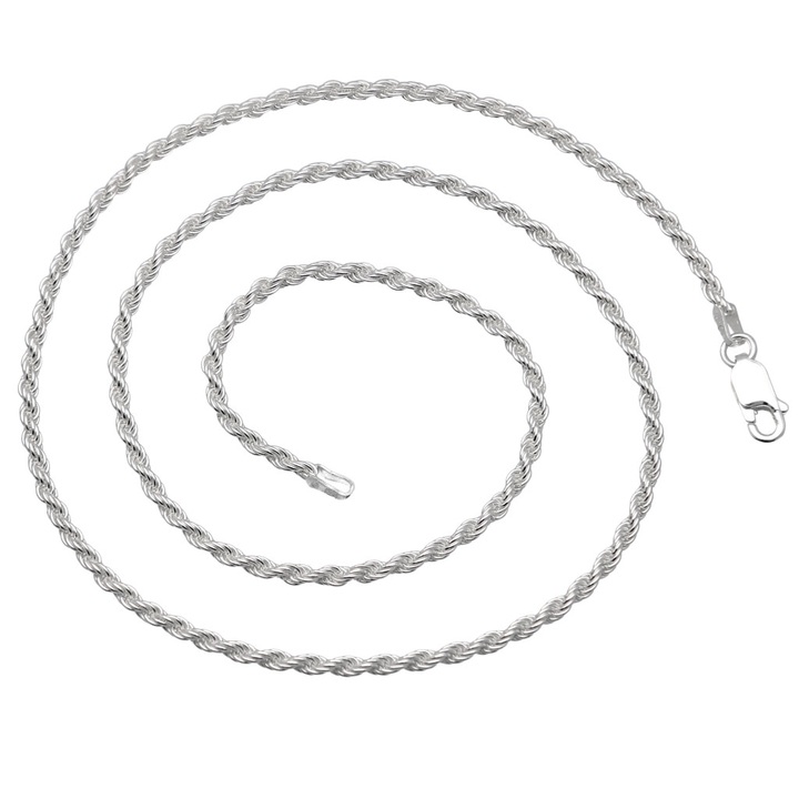Łańcuszek srebrny Kordel 60cm 2.6mm 925
