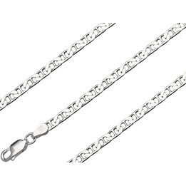 Łańcuszek srebrny żyletka 60cm 3.8mm 925