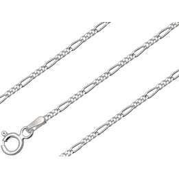 Łańcuszek srebrny figaro 60cm 1.7mm 925