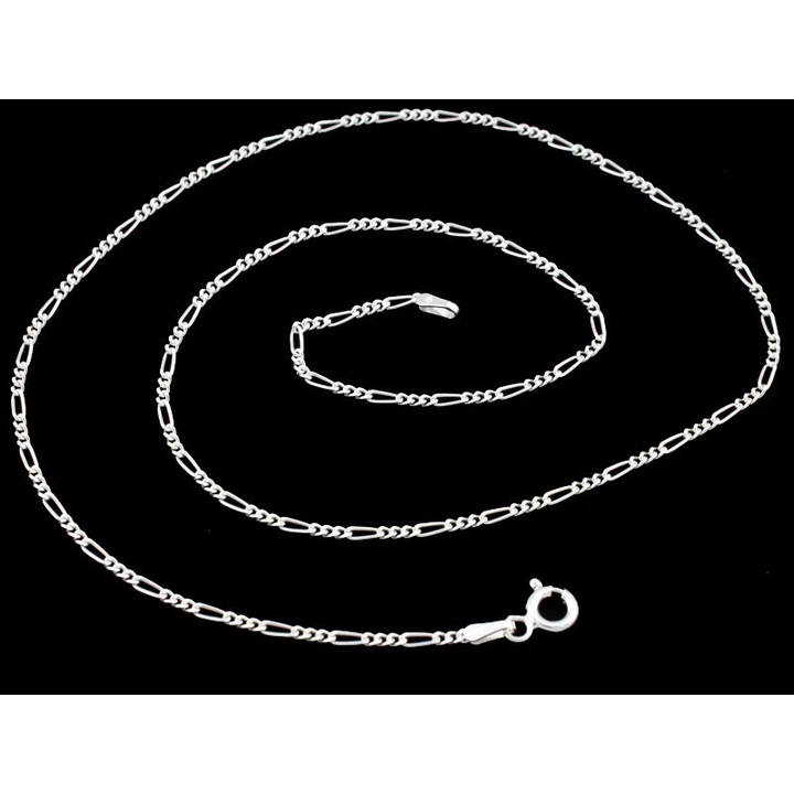 Łańcuszek srebrny figaro 60cm 1.7mm 925