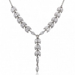 Naszyjnik srebrny ślubny...