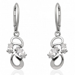 Kolczyki srebrne z...