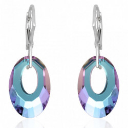 Kolczyki srebrne swarovski...