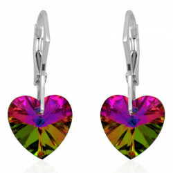 Kolczyki srebrne swarovski...